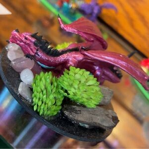 Painted Dragon Piece-3D Art